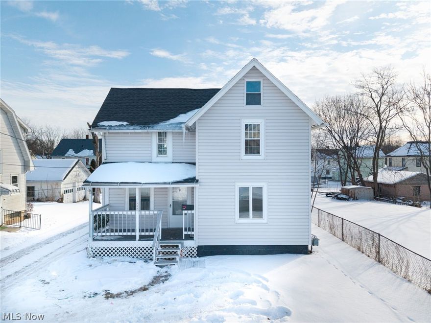 Welcome home to this beautifully updated two-story Colonial just minutes from downtown Ashland! With brand-new siding and a charming, welcoming front porch, this home offers curb appeal from the moment you arrive. Step inside to a spacious foyer that opens into the inviting family room, featuring brand-new vinyl flooring and fresh paint throughout. The bright and refreshed kitchen includes a stove and dishwasher, along with new vinyl flooring and updated paint, creating a clean, modern feel ready for everyday living. Upstairs, you’ll find two generously sized bedrooms with new flooring and fresh paint, offering comfortable and versatile spaces. The full bathroom has been thoughtfully updated with a ceramic tile shower and a brand-new vanity. Outside, enjoy a spacious yard with plenty of room to relax, garden, or entertain. With so many updates already completed, there’s truly nothing to do but move in. Affordable, updated, and in a prime location — this one is sure to go quickly!