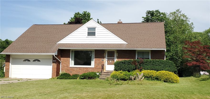 Wonderful Opportunity! Well maintained Brick & Vinyl bungalow located on a cul de sac with a park like back yard. Spacious living room with large picture window. Large eat in kitchen, stainless appliances, gas stove. Dining room with french doors leading to a 3 season room. Two Bedrooms and full bath located on the first floor.  Two rooms on second floor with a half bath. Third Unfinished room on second floor provides plenty of storage.  Lower level has had Ohio State waterproofing 6-17-2022 with a transferrable warranty. Additional shower located in the basement. Attached two car garage and Home Warranty!
