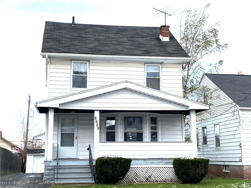 Calling all Investors, Handymen and Owner Occupants!!  This home is move-in ready now.  If you don't mind adding a little sweat equity then this home is for you! Three bedrooms, loads of potential and selling at a fair price. With a little exterior paint and a few minor improvements , this beauty will shine again and make a family proud!! This home is located off Turney Road near Garfield Hts and the Mill Creek subdivision. There's lots of natural wood throughout. 1st floor hardwood floors need to be brought back to life. Living room, dining room and kitchen are all generous sizes. There's a nice porch off your spacious, bright and cheery kitchen which leads to the garage and backyard. Second floor houses your three bedrooms and a generous sized full bathroom. The third floor can be finished to become that 4th bedroom or whatever your creative thoughts can imagine. Rooms have been freshly painted. Bedroom floors recently polished to a shine. The full unfinished basement has glass block