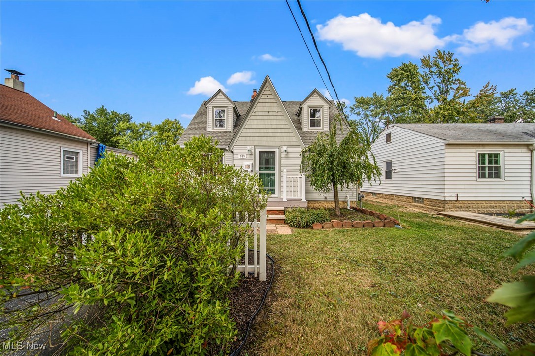 This well loved cape cod is the home you have been waiting for! Welcome to 555 Stevens Blvd. You are welcomed into the home by the spacious living room with large windows that allow so much natural light! The large dining area has enough space for all of your entertaining needs. The bonus room on the back of the home would make a great office space, play room, or secondary living space! The kitchen features ample amount of storage and all appliances stay! This home also features two full bathrooms! The first spacious full bath is located on the first level. The second level has three large bedrooms and the second full bathroom. The full basement has a ton of storage, workshop space and a room that could be finished off for an additional living area. Enjoy the beautiful backyard with lovely landscaping and a large deck area! Come and add your own finishing touches to make this your dream home. A one year home warranty is included for the lucky buyer!