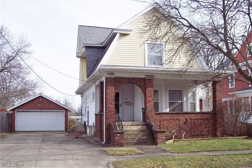 Looking for a little project? This 4 BR, 1.5BA older home is for you! First floor consists of kitchen, formal dining room, living room, BR (or office/den), and 1/2 BA.  Upstairs consists of 3 BR's and a full BA.  Some updates have been done for you; roof 2009, A/C 2010, water heater 2010, replacement windows, insulation under siding.  With a fenced in backyard and a 2 car garage, this home just needs some TLC.