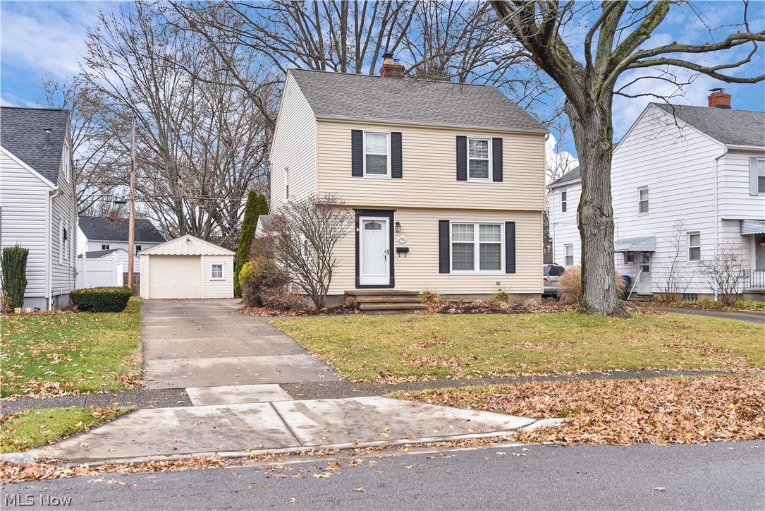 Enchanting 3 bedroom colonial with spectacular updates!! Beautifully redesigned & updated eat-in kitchen with Kraftmaid soft close cabinets w/ pullout drawers, counters, granite sink, lighting and flooring (2011). Crown molding throughout and classic hardwood floors paired with modern, elegant updates in the dining room and bedrooms that have generous closet space. Cuddle up by the living room gas fireplace with new mantel built for easy access for lights/lamps during the holidays! You'll be enjoying all seasons with the updated, bright & cozy 3 season sun room with lots of windows. Fabulously remodeled bathroom with new tub, tiled shower, vanity, lighting and flooring (2016); large rec room for entertaining family and friends! Other updates include: New roof, exterior painting & rec room carpeting (2017); 6 panel doors (2016); waterproofed basement w/ transferrable warranty (2014); upgraded 3 season room w/new windows, flooring, walls, & steps (2015); larger baseboards (2012); ho