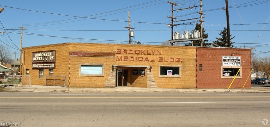 Freestanding Medical Office/Retail building located on busy Pearl Road moments from I480.  Low maintenance all brick building has a basement and 6 on site parking spaces and ample street parking.  Great signage opportunity and located on bus line.