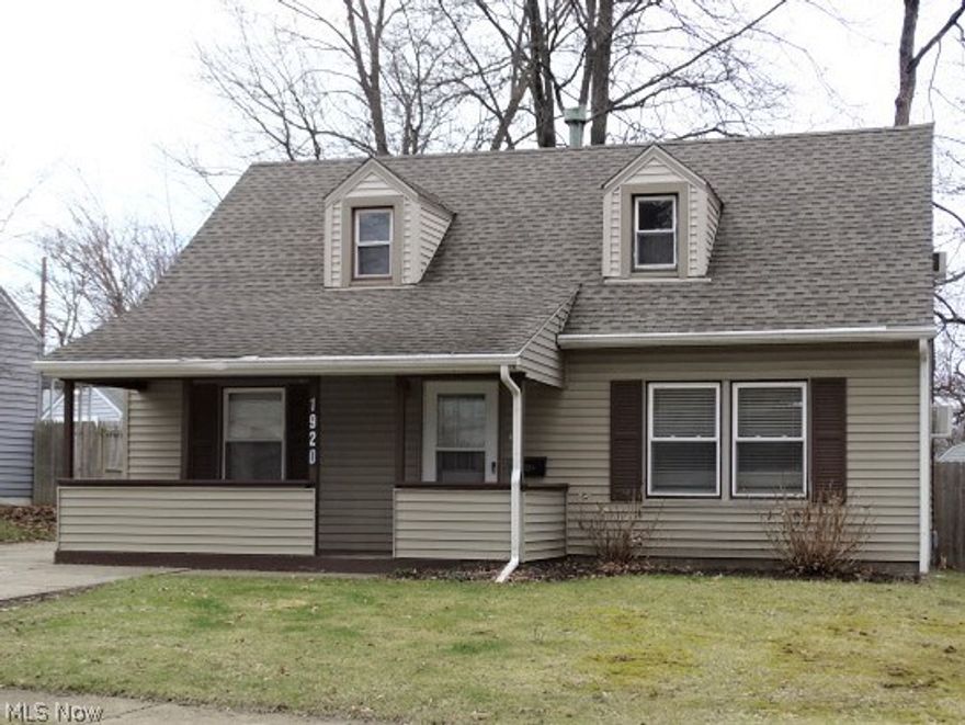 Super Cute, move-in ready 3 bedroom cape with oversized 2 car garage with extra storage.  Freshly painted for you and offers brand new carpet, new bathroom flooring, updated vanity, new light fixtures, new doors, eat-in kitchen with newer appliances, screened-in patio, deck, privacy fenced yard and covered front porch.  First floor master bedroom is huge!! (Was 2 bedrooms).  Large paved driveway with extra parking.