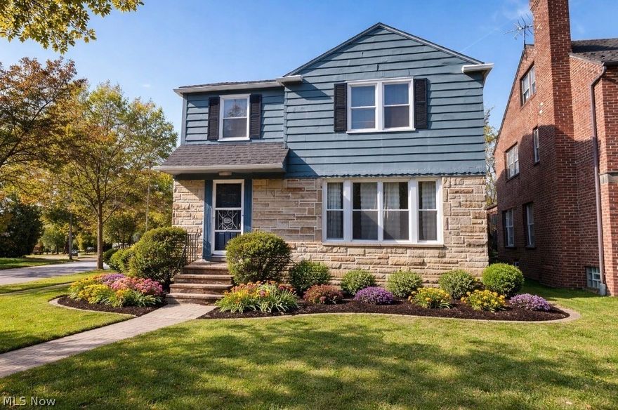 Charming University Heights Colonial with Character & Tremendous Potential! This 3-bedroom, 1.5-bath Colonial blends classic charm with opportunity for personalization. Featuring newer flooring throughout, new carpet on the second floor, and a freshly painted main level, it’s move-in ready while giving you the flexibility to add your personal touches and make it your own. Perfect for owner-occupants or investors, this home also offers strong short-term rental or Airbnb potential thanks to its location and layout. The main level is bright and inviting, with a living room featuring recessed lighting and a wood-burning fireplace. The kitchen opens to the dining area, providing a versatile space ready for your design ideas. A breezeway-style family room connects to the attached garage, adding flexible space for everyday living or hobbies. Upstairs offers three spacious bedrooms with new carpet, and a full bath with vintage charm. The lower level includes a rec room with a second fireplace, plus laundry and storage space—perfect for extra living or hobby space. Located in highly desirable University Heights, near John Carroll University, parks, shops, dining, and easy highway access, this home is priced below the average of homes on the same street—an excellent opportunity to own a property with character, updates, and room to make it your own. Recent updates include: roof (2023), windows (2024), furnace and hot water tank (2023), electrical panel (2023). Whether you’re looking to move in, invest, or create an income-producing property, this Colonial offers incredible potential in a fantastic location!