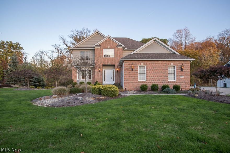 Move in and enjoy this pristine 4 bedroom, 2 ½ bath colonial located on a quiet cul de sac that backs up to the Metro Parks! The open floor plan is sure to please! Greet your guests in the inviting entry boasting 2 guest closets! The huge eat in kitchen is a cook’s delight! There are loads of custom cabinets, a large center island, tons of prep space and a planning desk. Enjoy casual dining in the large dinette space! All appliances stay! The spacious family room boasts a cozy gas fireplace and is open to the kitchen lending great flow for entertaining! There’s also a formal dining room w bay window for more festive occasions! The first floor laundry and guest powder room complete the main level.  Retire to the huge master suite complete with private master bath and large walk in closet. There are 3 large bedrooms with nice closet space and another nicely appointed full bath that complete the second level. The full walk out basement is ready to be finished and features an additional co