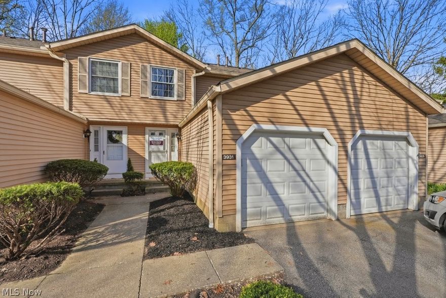 Beautiful move-in ready condo in prime Stow location! The recently remodeled kitchen features soft-close cabinets, stainless steel appliances, beautiful granite counters, and a convenient breakfast bar. The kitchen opens up to a spacious living room with a brick, wood-burning fireplace. Two spacious bedrooms and a remodeled full bath highlight the second floor. Moving to the lower level, we have an extra-large 19x17 family room with a nearby bathroom on the same level. Other features of this condo include: newer insulated vinyl windows, new electrical service panel, newer interior doors, newer flooring, THREE updated bathrooms, an attached garage with an opener, an enclosed private patio, and convenient parking for guests just steps away.