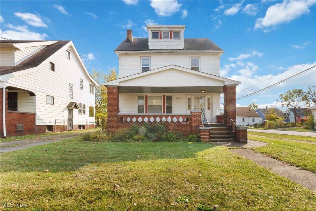 Welcome home to 13604 Maplerow—a charming 4-bedroom, 1-bath Colonial perfectly perched on a spacious corner lot. With timeless curb appeal and a welcoming front porch, this home blends classic character with everyday comfort. Step inside to find a bright and functional layout featuring a cozy living room, a dedicated dining space, and a kitchen ready for your personal touch. Upstairs, four generously sized bedrooms provide space for everyone—whether you need extra room for family, guests, or a home office. The full bathroom is centrally located, and the home’s layout offers flexibility for future updates or expansion. Outside, enjoy the extra yard space that comes with a corner lot—ideal for outdoor entertaining, gardening, or simply relaxing on your porch and watching the neighborhood go by. Detached 2 car garage. Conveniently located near schools, parks, and shopping, this home is a great fit for anyone looking for classic charm with room to grow. Schedule your showing today!