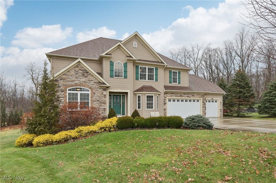 Located at the end of a quiet cul-de-sac in Concord Township, this beautiful 4-bedroom, 4-bath home offers space, privacy, and flexible living designed for today’s lifestyle. Each level features a full bathroom, providing everyday convenience. The open great room with a vaulted ceiling creates an inviting gathering space, while the main-floor office with a closet offers flexibility for a potential 5th bedroom. Additional highlights include main-floor laundry, a finished walk-out basement, and a 3-car garage.

The backyard has been extensively improved over the past four years and is ideal for relaxing or entertaining, featuring stamped concrete, a stamped patio with pergola, an upper-level Trex deck with an added stairway, raised enclosed garden bed, a newer storage shed, and mature pine trees in front of the rear lot line for added privacy. Enjoy the feel of a private neighborhood while remaining close to shopping, dining, gas, and freeway access.