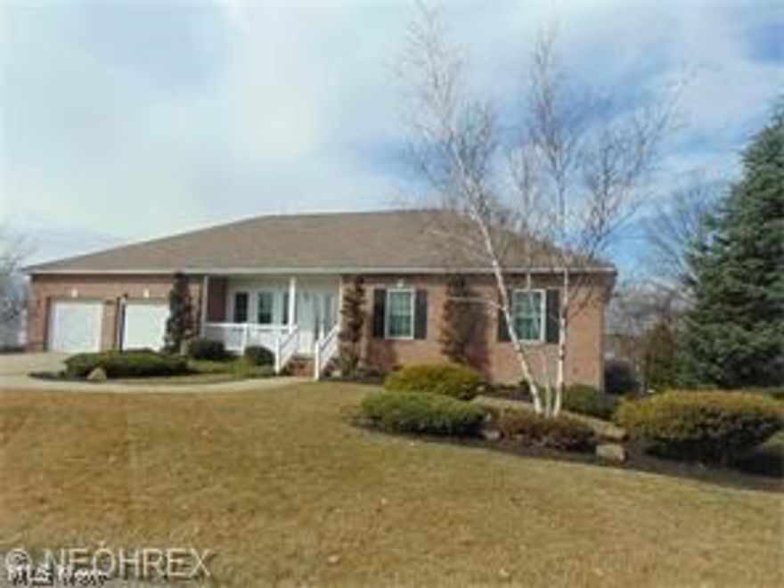 Custom built 3 bedroom ranch home, 3 1/2 baths with custom kitchen. Finished basement w/rec room, family room & possible 4th bedroom along with a full bath. Excellent condition & immediate possession. Luxurious home & a must see.