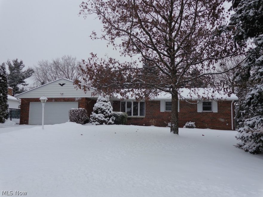 Lovely brick ranch in Perry Twp!  3 bedrooms, 1 1/2 baths. Fantastic family room with wood burning fireplace. Lots of outdoor living here with oversized sun room and covered patio. Nice and private fully fenced backyard. Some of the many updates include hot water tank(2013) furnace and A/C (2010) garage door (2008) windows (2006) Roof gutters and downspouts (2005). Call today for your private showing!!