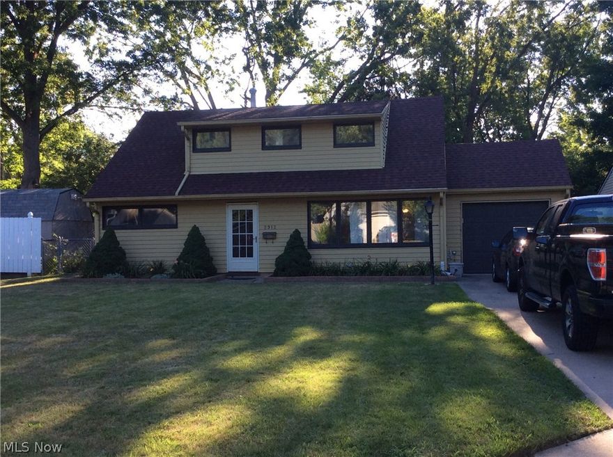 Awesome starter home!! 3 bedroom (possible 5 rear room currently used as family room/laundry room and unfinished room up stairs ) cape cod with a ton of updates! Furnace & air 09, Remodeled kitchen 2011, newer carpet in 2016, front door 2011, new baseboard 2011, rear room could make an awesome family room or a large extra bedroom! Motivated seller! Call today!