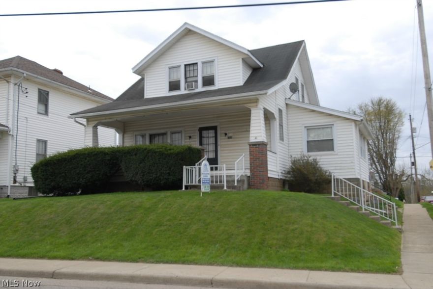 Classic 3 bedrooms, 2 full baths with gorgeous original oak woodwork and doors.  Feel the nostalgia and warmth when you walk through the traditional archways into a large dining room and living room with decorative fireplace.  Newer high efficiency furnace in 2014 and newer hot water tank.  Storage shed stays.  Possible off street parking in back of house at alley.  Pool table in basement.