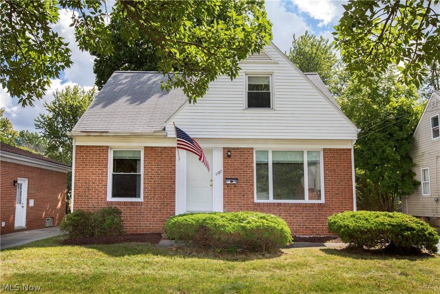 Open and spacious vinyl sided Bungalow in Excellent location with 2 car garage, driveway recently sealed. Wonderful composite deck off back double glass doors that lead to kitchen.  Updated eat-in kitchen with bamboo pattered floors, double sink overlooking back yard, plenty of cabinets and all appliances stay, including washer and dryer. Formal dining room and large living room with hardwood floors and picture window. Well insulated home with newer windows thru-out. Great floor plan and bright and cheerful inside. Second floor has two large bedrooms and an extra room that would make a great walk-in coset or could be finished into a second bathroom. Furnace and hot water tank 2018. Newer roof, nothing left to do but move in and place your​​‌​​​​‌​‌​​​‌‌​​​‌‌‌​​‌​​‌‌​​​​ furniture.