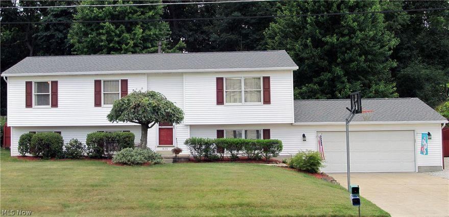 Looking for a spacious home in great condition? This home has it, with over 2,200 square feet of living space, five bedrooms and three-full bathrooms! Meticulously maintained and all major updates professionally completed! The clean open floor plan is sure to please. NEW roof with dimensional shingle- 2017. New furnace and A/C-2012’. New $5k water system 2012’; instant hot water, R.O. filtration, and softener. New carpet and the whole house has been freshly painted! Two new slider doors that lead to the private back deck, with cabana, solar lights and a nice view over the fenced in- backyard and forest. Two-car oversized attached garage, concrete drive, additional parking area, and storage shed are a few of the great exterior features. Quiet neighborhood with very little traffic, sidewalks, and no neighbors to the rear. Great Cuyahoga Falls location! Schedule your showing today.