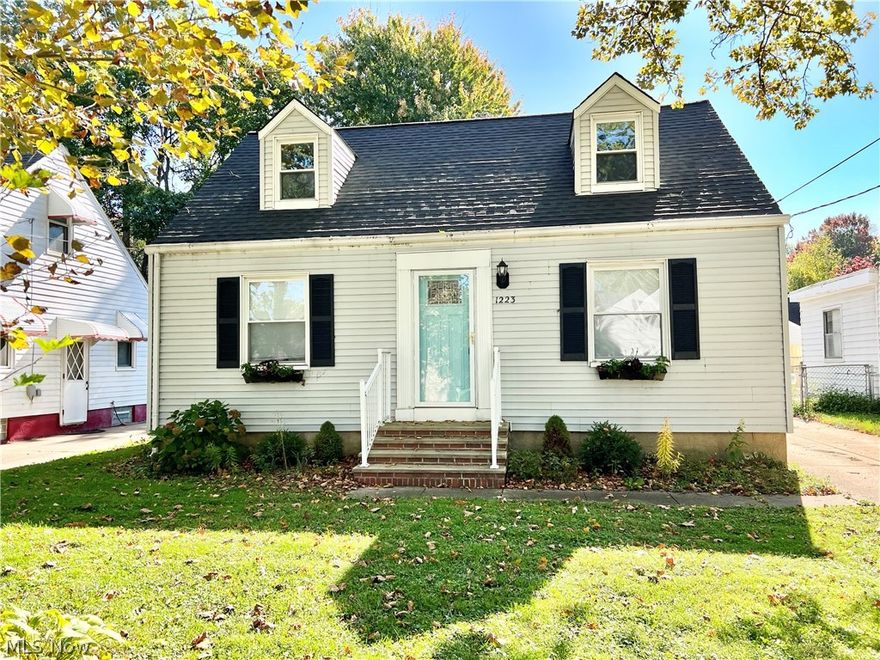 Are you looking for a "Move -in ready" home in Painesville? This is it, totally remodeled top to bottom 4 years ago. All new Roof, Windows, Doors Kitchen, Stainless Steel Appliances, Bathroom, HW tank, Flooring, Front brick steps, Back Wood Steps, Updated wiring. Come check out the soaring cathedral kitchen ceiling, inviting basement and oversized 2 car garage with running water and 220 V electric! Truely one of the nicest, most updated homes in Painesville!
