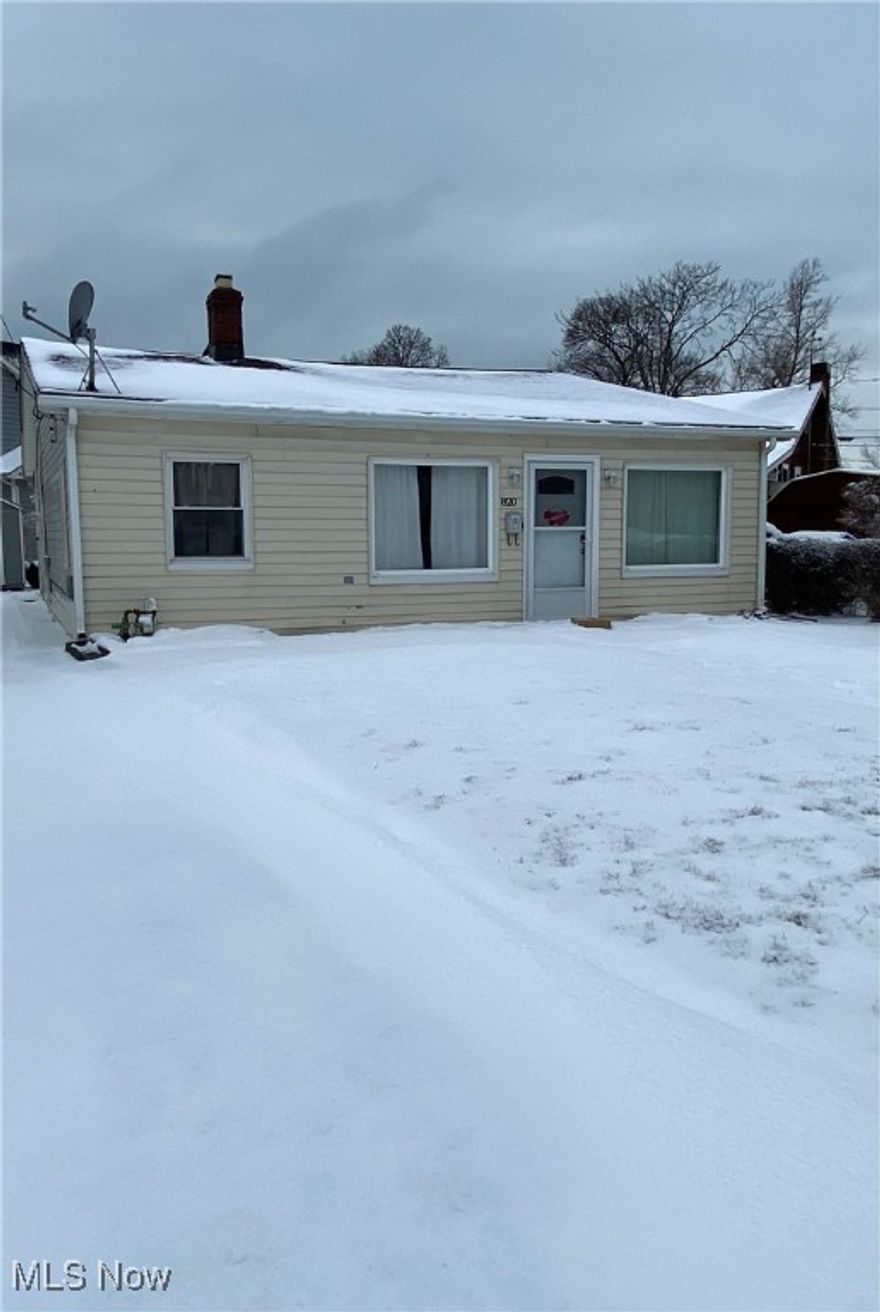 Move-in ready 2-bedroom, 1 full bath home near Osborne Park in Willoughby.  Newer carpet in bedrooms. Newer chimney flue in wood-burning fireplace, adding extra warmth on chilly nights.  Kitchen features granite countertops and stainless-steel appliances.  The shed is perfect for your lawn equipment. Driveway resurfaced in 2024. Take a peek at this charming home today!
