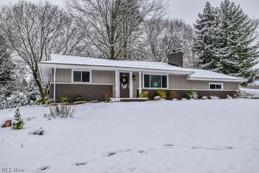 Stunning 2-3 bedroom ranch on over an acre in very convenient North Canton location! Completely renovated 3 years ago with a new furnace, A/C, hot water tank, flooring, bathrooms, kitchen, most windows and a finished lower level! Since then, a fence has been added around the back patio, new storage shed (2020), landscaping and even a driveway turnaround. Inside, this home is picturesque with beautiful bamboo wood flooring throughout most of the main level. Find your culinary inspiration in the gorgeous eat-in kitchen with new cabinets, stainless steel appliances, granite countertops and a breakfast bar with stools! The front of the house has a sun-filled formal living room with a picture window and a woodburning fireplace set against a shiplap wall, while the back of the house offers a huge great room! The great room features vaulted ceilings, a woodburner, baseboard heat and sliding doors to the fenced-in patio! Down the hall, there are 2 bedrooms and a remodeled full bath with a new