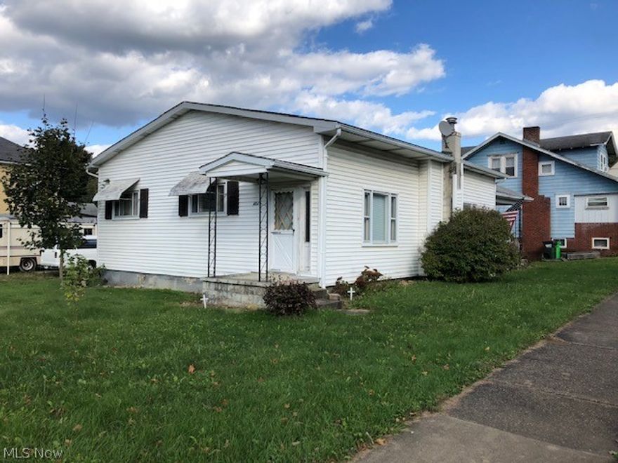 Nice two bedroom Bungalow with a master bedroom and bathroom, large spacious kitchen, utility/laundry room on the first floor, small workshop in the basement and a heated 2 stall detached garage.  It is situated on a nice corner lot with 2 driveways.  This would be a great starter home or investment property.