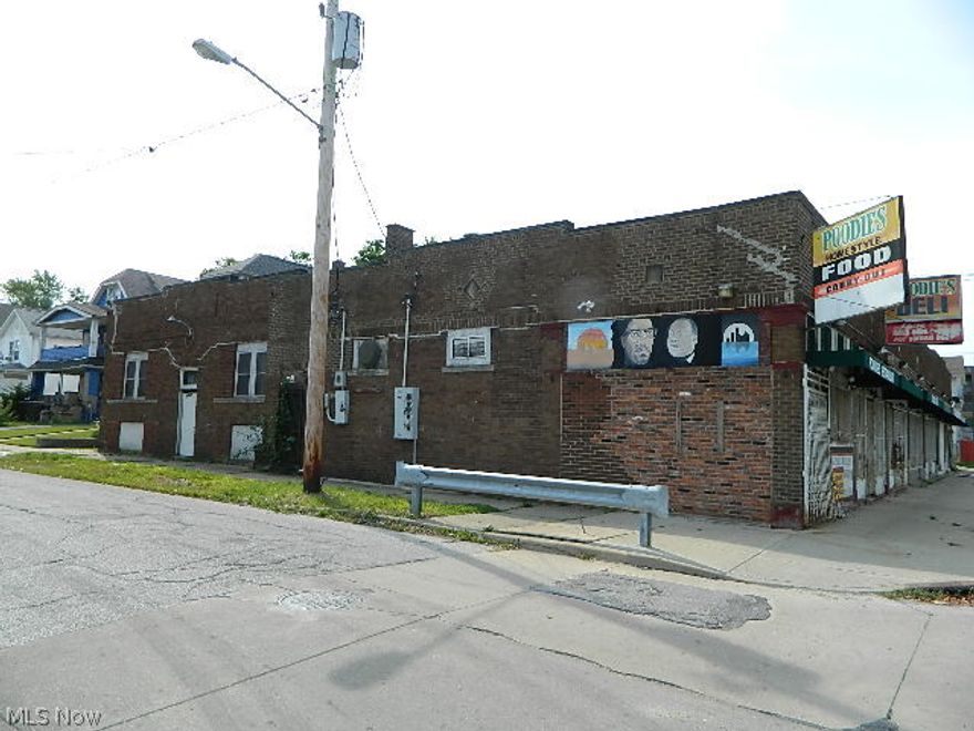 Great opportunity!  One building with 5 store fronts and 3 apartments.  Needs work. All information approximate. Sold AS IS. Pre-approval or proof of funds must be presented with offers. Seller will consider all offers.  Buyer to assume any and all expenses for inspections, buyer’s agent must accompany all inspectors.