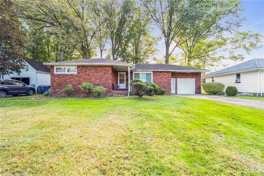Brick ranch for sale in Liberty Township with 3 bedrooms, 2 bathrooms, repurposed hardwood floors, and a partially finished waterproofed basement. Located in the desirable Liberty School District, this well-maintained home is less than five minutes from major shopping, restaurants, and highway access.

Inside, you’ll find a spacious living room with beautiful hardwood floors, three generous bedrooms, and a huge eat-in kitchen with  plenty of room for cooking and gathering. The first-floor bathroom keeps daily living convenient, and built-ins throughout add character and storage.

The basement has been waterproofed (paperwork can be provided) and partially finished—perfect for a rec room, playroom, gym, or extra living area. With a solid brick exterior, fully insulated, attached garage, and a location close to everything, this Liberty Township home is move-in ready and an excellent long-term investment.