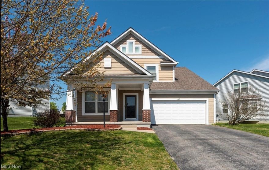 Welcome to the dream home you have been waiting for! This gorgeous 2900 Sq Ft home, located at 447 Yale Circle, has everything you need and more! The first thing you'll notice as you step inside is the high ceilings which add to the already spacious feel of this stunning home. With 5 bedrooms and 3 bathrooms, there's plenty of room for you and your family to spread out and relax. The living room on all 3 floors makes entertaining a breeze and the open concept kitchen, with beautiful granite countertops will make you feel like a gourmet chef. The 2 car garages provides ample space for storage and the fenced in back yard is perfect for a family pet. And, let's not forget about the hot tub, perfect for relaxing after a long day. This home has been updated throughout and the community pool and park offer a great opportunity for you to enjoy the summer months with your family. Located in Pickerington Central School District, this home is perfect for those focused on education & athletics. D