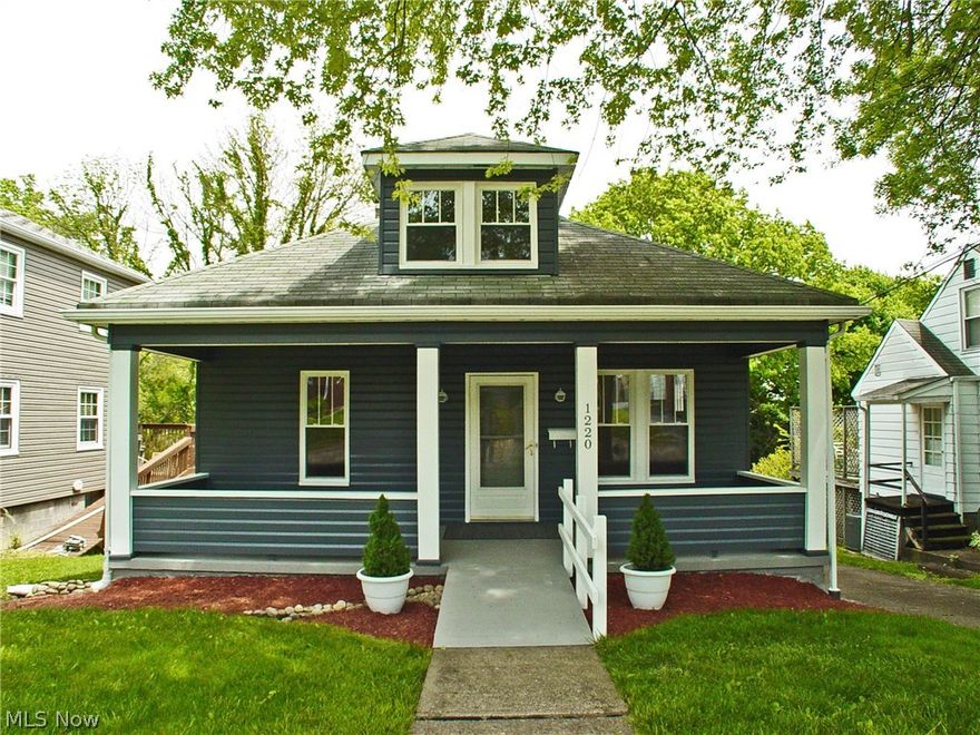 Just turn the key and move into this wonderful 3BR remodeled home with fantastic newly refinished hardwood floors, completely remodeled equipped kitchens with stainless appliances, beautiful new bathroom with ceramic flooring, new vinyl windows and C/A. Freshly painted throughout and new carpet. This is a gem of a find. Call before it's too late. Home Warranty included!