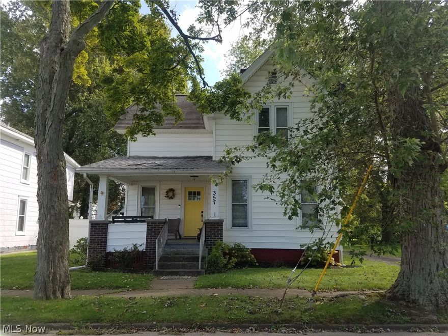 Lovely home with a first floor bed and full bath, within walking distance from shopping, restaurants and library. The kitchen has many updates including new floor, dishwasher and countertops. The exterior doors have been replaced and gutter guards have been installed on the house. There is a roomy patio behind the home.