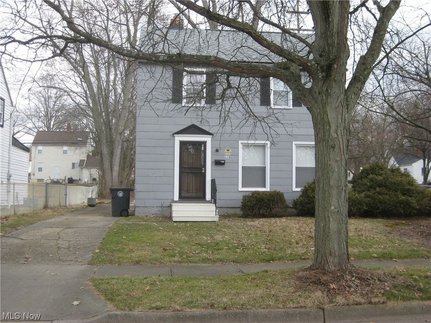 Stop by and see this newly renovated Colonial Home located in a peaceful neighborhood. This home is located near a park and is also near the interstate, schools, and shopping. Kitchen has new vinyl flooring. The upstairs living space has undergone a complete transformation including  new flooring in all rooms and fresh paint throughout. The living room and dining room are also freshly painted and feature new laminate flooring. Outside, a concrete patio area and backyard are perfect for entertaining. The backyard is fenced in (except for the drive way). The concrete front steps were installed in December of 2023. The basement is also freshly painted and there is a laundry hook up as well. With attention to detail in every corner, this home offers both style and functionality. It's perfect for everyday living!