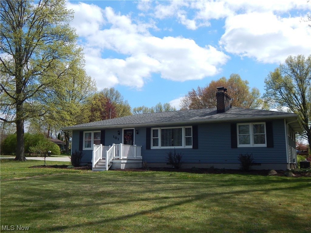 This charming ranch-style home in Tallmadge, offers ample space and modern amenities, perfect for comfortable family living. Boasting 4 bedrooms and 1.5 bathrooms, this home is perfect for a growing family or anyone who needs a little extra room to spread out. The home features a sun room, which provides plenty of natural light and a cozy spot to relax and unwind. The interior of the home has been freshly painted, giving it a bright and airy feel. The open kitchen is perfect for entertaining and features modern appliances and plenty of counter space for meal preparation. The finished basement provides additional living space and can be used as a family room, playroom, or home gym. The oversized newer driveway and two-car garage offer ample parking and storage space.
This home is situated in a quiet and friendly neighborhood, making it a perfect retreat from the hustle and bustle of city life. Don't miss your chance to make this beautiful property your own!