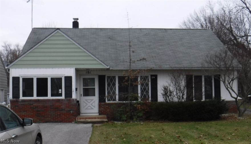 With a few updates this three bedroom home would be a great addition to your family! Don't miss this great opportunity to own a home close to everything! Sold as is.