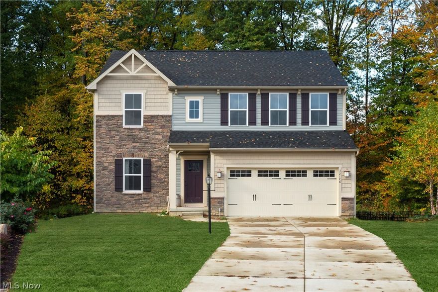 This is your chance to own a newly built home without the hassle of building! This gorgeous Colonial is only 4 years old and situated on a quiet cul de sac in the Timber Ridge neighborhood. Great curb appeal with the upgraded exterior elevation. Step into the front door to the flex room, great for an office, formal sitting room, or play area. The kitchen is a chef’s dream – complete with maple espresso cabinets, a large pantry, and extended gourmet island and breakfast bar. The attached morning room brings in tons of natural light and features a custom wood accent wall. Walk out the sliding patio door to a raised composite Trex deck. The area directly behind the yard is a conservation easement – where building is not allowed and the trees are not to be cut down, adding privacy and wooded views to this home for years to come. Upstairs you will find 4 spacious bedrooms and convenient 2nd floor laundry - washer/dryer stay. The master bedroom has a glorious 13x6 walk-in closet and attached