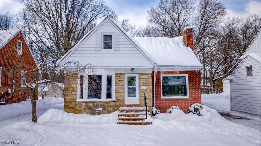 Beautifully remodeled Cape Cod situated on a nearly half-acre lot in South Euclid! This move-in-ready four-bedroom, two-full and one-half bath home has been thoughtfully renovated throughout. From the moment you arrive, you’ll appreciate the fresh finishes, updated flooring, and contemporary fixtures that flow seamlessly through every level of the home.

The main level provides exceptional flexibility and functionality, featuring two first-floor bedrooms ideal for a variety of living arrangements. One bedroom offers direct access to a covered outdoor porch, making it an excellent option for a home office, guest suite, or private retreat. The first-floor full bathroom has been beautifully updated with a tub and tile surround, modern vanity, and stylish lighting.

The heart of the home is the stunning, fully renovated kitchen, complete with quartz countertops, stainless steel appliances including a gas range, refrigerator, dishwasher, and microwave, and a convenient breakfast bar perfect for casual meals or entertaining. New lighting and plumbing fixtures throughout the home create a cohesive, contemporary aesthetic.

Upstairs, you’ll find two additional generously sized bedrooms and an updated full bathroom, offering plenty of space for family, guests, or additional work-from-home needs. The finished lower-level rec room adds valuable bonus living space, ideal for a media room, play area, or workout space. The utility area is clean, well-organized, and updated for everyday efficiency.

Outside, the nearly half-acre yard offers endless possibilities for outdoor living, gardening, recreation, or future enhancements. A large two-car garage, with additional storage shed provides ample storage and convenience. Brand new roof installed in November 2025. 

This fully refreshed Cape Cod delivers modern updates, flexible living spaces, and a rare oversized lot—truly turnkey and ready for its next owner to move right in and enjoy.