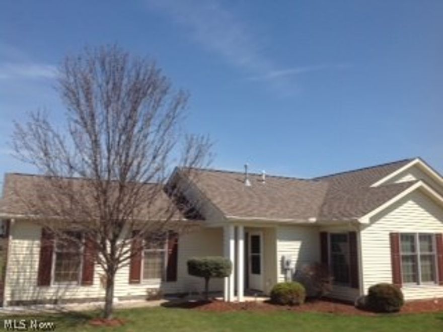 Convenient one floor living is yours in this desirable ranch with an open floor plan & perfect location, close to shopping, dining, recreation & medical facilities! If you're just starting out or looking to downsize, this detached ranch cluster is just right for you! The vaulted great room is large enough for entertaining & opens to the dining room. Patio doors lead outside from the great room to a private fenced patio, so you can enjoy those warmer days ahead! The eat-in kitchen features oak cabinets, ceramic flat top range, refrigerator, dishwasher, microwave, disposal & large pantry. Retreat to your master bedroom to quietly read while sitting on your window seat watching the snow melt! There is also a walk-in closet, full bath & ceiling fan. The second bedroom also features a window seat & has a closet organizer. There is a utility/laundry/mud room with washtub, just off the oversized 2 car garage. The garage has water, door opener & 4' bump-out that provides additional storage.