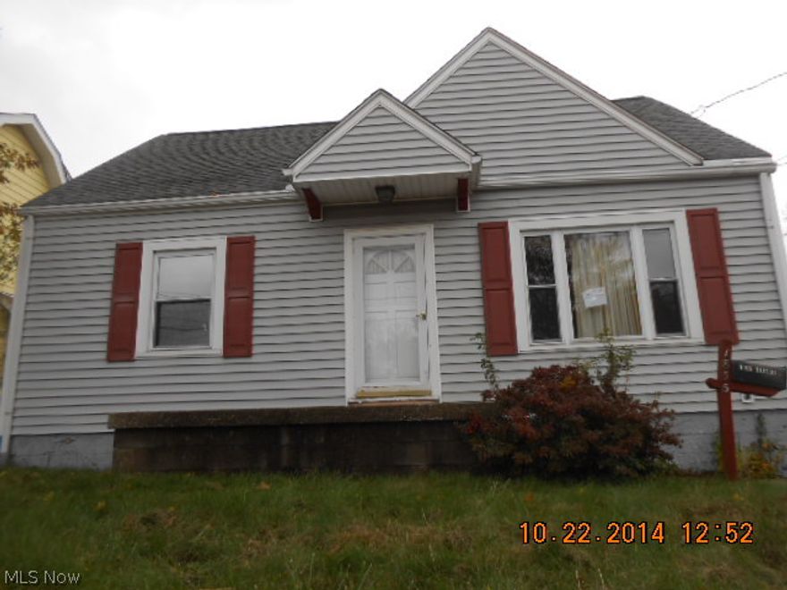 Fantastic 3 bedroom 1 bath vinyl sided cape in Kenmore. Gorgeous hard wood floors in the living room. Bonus family room could be a great office or play room. 1 car detached garage, partial finished basement and partially fenced rear yard are just some of the added bonuses.  Very little work needed to make this house your home.  Selling as is. Proof of funds with all offers. Buyer responsible for any inspections and repairs needed.VA does NOT allow contingencies and escalation clauses. VA Addendums are required. Seller does not pay title costs. Please note that the seller is Secretary of Veterans Affairs and “Property was built prior to 1978 and lead based paint potentially exists. The property is uninhabitable AND/OR severely damaged with deteriorated paint surfaces that will not be treated by VA and which will need to be opened or removed". Prior to seller receipt and approval of the full title package from foreclosure, Seller to provide Non-Warranty Deed only.