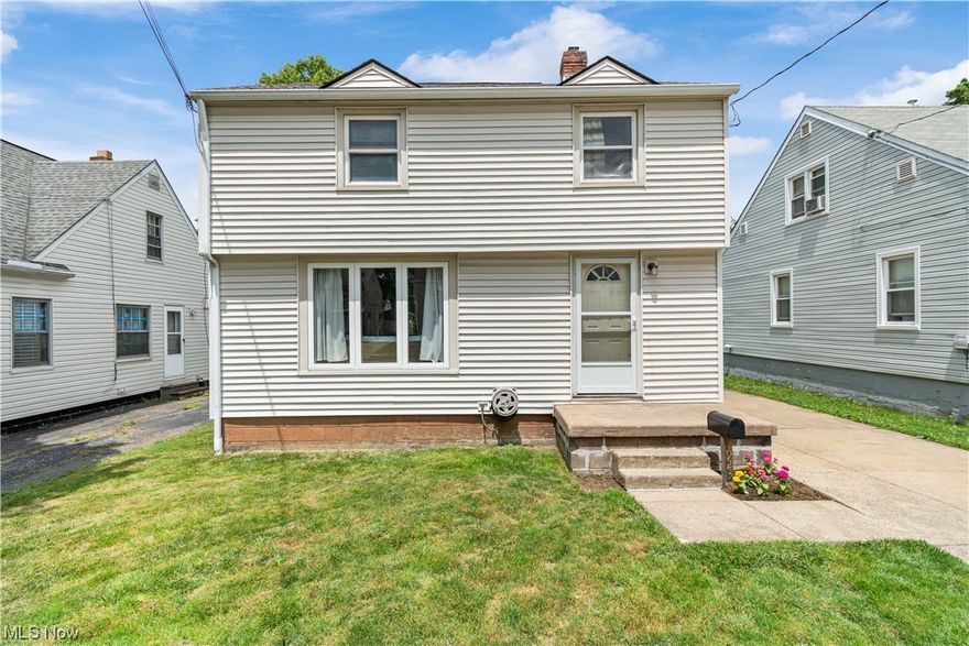 Check out this Colonial home featuring 3 bedrooms and 1 bathroom. Great investment property or 1st time home buyer! This property offers a living room, dining room and kitchen on the 1st floor. The 2nd floor has 3 bedrooms and a bathroom. Hard wood floors throughout the home. The hot water tank was updated in 2020. A humidifier was added to the furnace approximately 10 years ago. The basement was water proofed about 20 years ago before the home was purchased. Please call to schedule a showing!