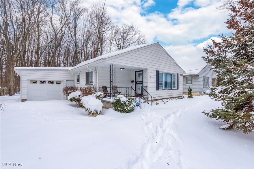 Nestled in the heart of Oberlin, this well-maintained 3-bedroom, 1.5-bath home offers the perfect blend of comfort and location—just minutes from campus, schools, and downtown. The spacious living room is filled with natural light, while three nicely sized bedrooms feature beautiful hardwood floors. The kitchen is functional and welcoming, with all appliances included. A full basement provides extra living space with a partially finished, waterproofed walk-out—ideal for a family room, home office, or hobby area. Enjoy the peaceful backyard that backs up to woods, creating a private, natural setting. An attached garage, central air (approx. 10 years), and furnace (approx. 12 years) Hot Water Tank 3 yrs old, all new doors except front, carpeting, fixtures and more within the last 3 years complete this wonderful opportunity in one of Oberlin’s most desirable areas.