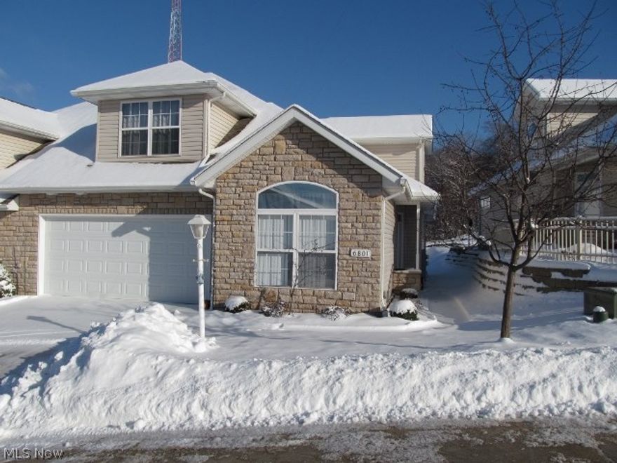Be first or be sorry. Super neat and clean. Only 7 years young. Quiet dead end street. Eat in kitchen with breakfast bar and pantry. 2 story great room and dining area with tiger wood engineered wood floors and slider leading to a deck. Owner suite boasts full bath, walk in closet and a bonus closet. Guest bedroom includes tandem bathroom and  walk in closet with plant shelf above. Open and airy. Freshly painted. Best condo on the market in the city for the buck. Very comfortable one floor living. Deck recently protected 2014. Newer carpet in both bedrooms 2012. 2 car attached garage. 1 year HMS Home Warranty.