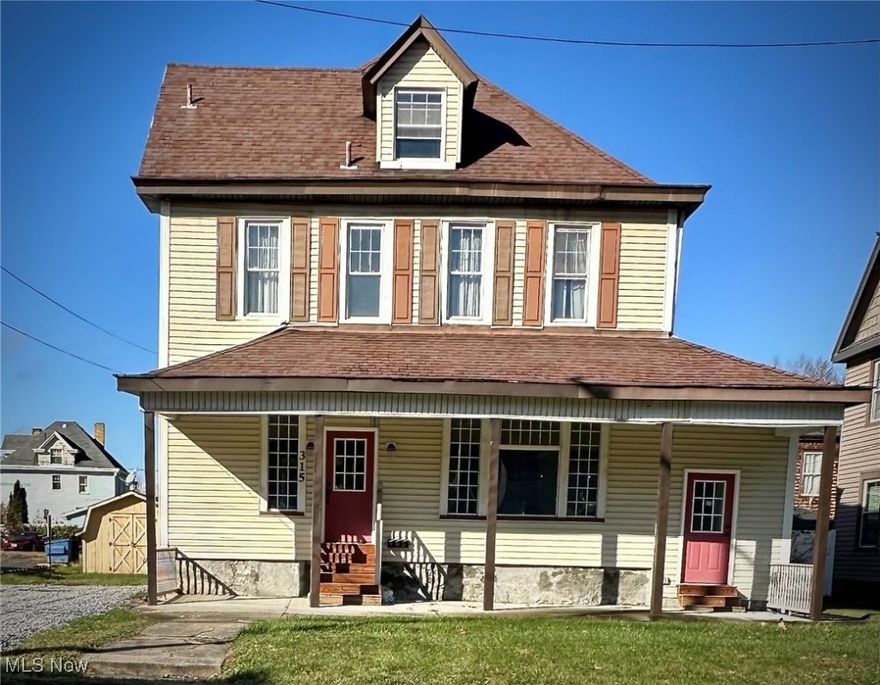 Welcome to 315 Carolina Ave in Chester, WV — a large, spacious home overflowing with charm, character, and room to grow!
Step inside and discover expansive living areas highlighted by beautiful pocket doors that add both style and flexibility to the main level. The heart of the home is the huge kitchen island, offering incredible workspace and a perfect gathering spot for family and friends.
This home features large bedrooms that provide plenty of comfort and privacy, along with updated plumbing and an updated main bathroom, giving peace of mind and modern convenience.
A rare bonus to this property is the enclosed front porch, previously used as a barber shop. With its own private entrance and half bath, it’s an excellent setup for a home business, studio, office, or extra living space.
Located just 35 minutes from Pittsburgh and 30 minutes to Weirton, WV, this home combines small-town charm with easy access to major amenities.
With its incredible square footage, flexible layout, and unique features, 315 Carolina Ave offers limitless potential. Come make it your own!