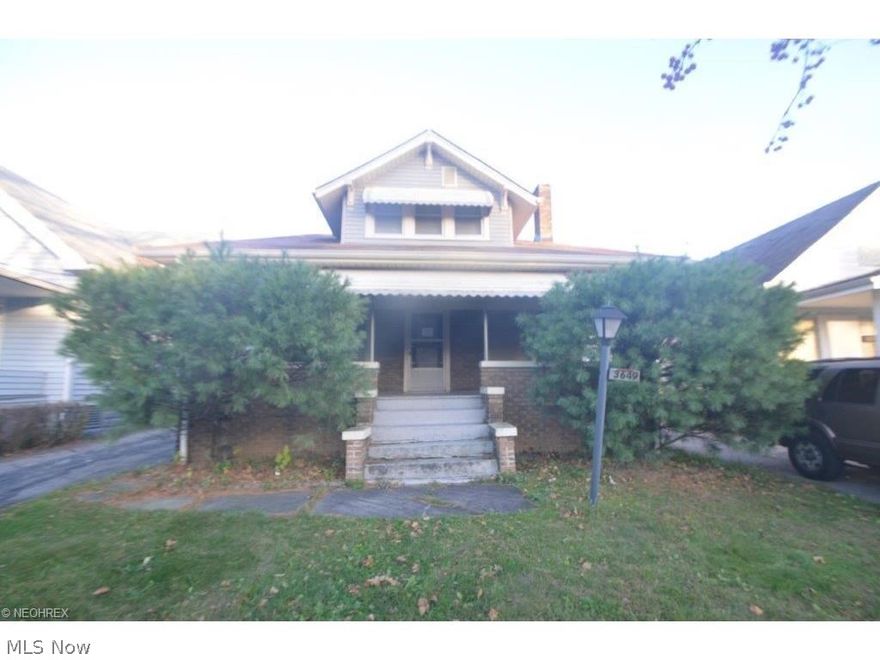 Great opportunity in this 5 bedroom, 2 full bath Cape Cod. Bring this spacious home back to life. Great for an investor or someone looking for a rare 5 bedroom home. This property does need a little TLC and the furnace and hot water tank is missing/need to be replaced.