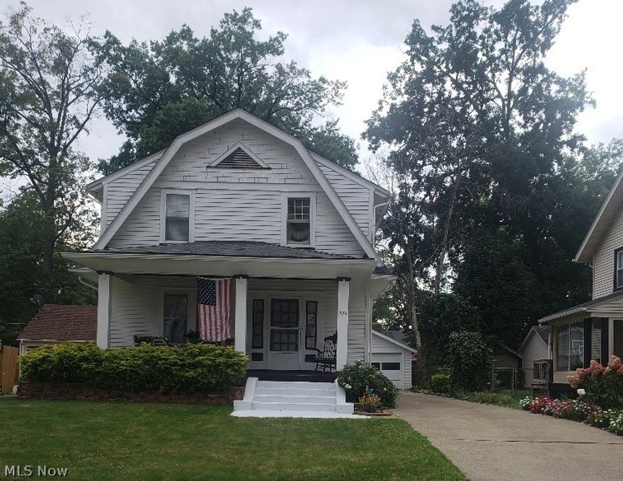 Well maintained 3 bedroom home on Kenmore SE. Beautiful front porch to relax on. Large eat-in kitchen. Living room w/woodburning fireplace. Office or sun room off dining room. Basement has been waterproofed - Ohio State Waterproofing coming in October to re-seal basement wall because Warranty is transferable.
