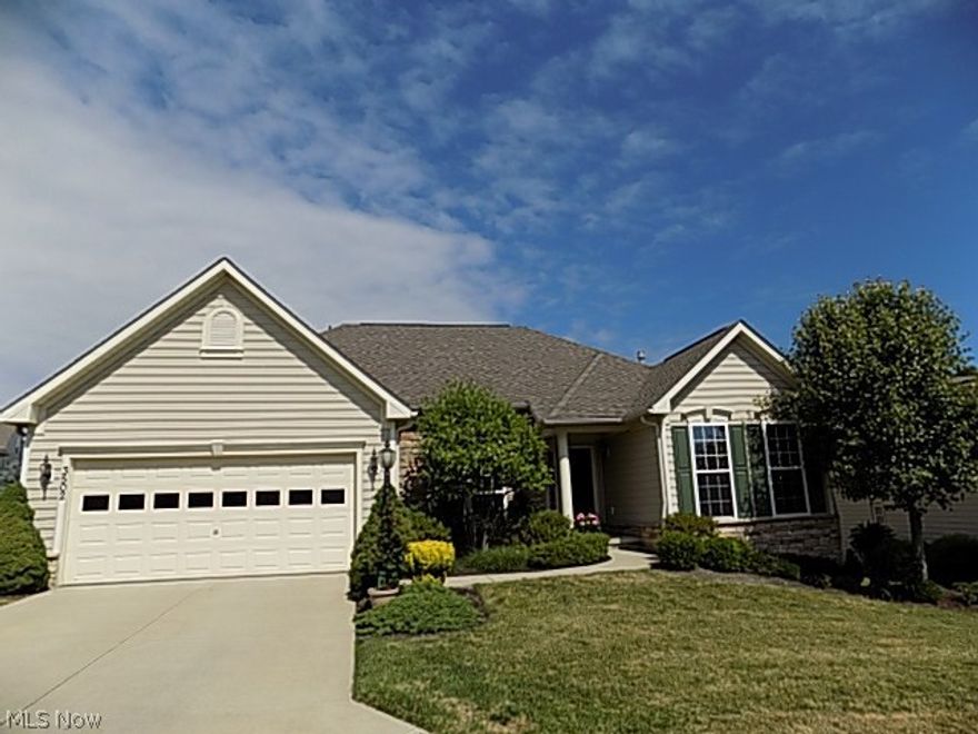 Immaculate ranch style cluster home in the Woods of Glencairn*From the moment you enter the foyer, you will feel the open, airy floorplan*Extensive hardwood floors in foyer, great room, kitchen & morning room*Great room features floor to ceiling stone front gas fireplace with blower, crown molding & open to gourmet kitchen with extensive cherry cabinetry, granite tops, breakfast bar, pantry, & ceramic tile backsplash with decorative tile accents*Morning room with vaulted ceiling, fan light & wall of windows & door to Trex deck with steps to treed backyard*Formal dining room*First floor master suite with glamour bath that has double vanity, soaking tub, large shower and a large walk-in closet*1st floor laundry*Additional bedroom & Library with vaulted ceiling could be 3rd bedroom on main floor There's a full bath with tub/shower*The lower level has daylight windows and features a very large rec room, a full bath with walk-in tiled shower & plenty of room for storage*2 car garage*Dead en