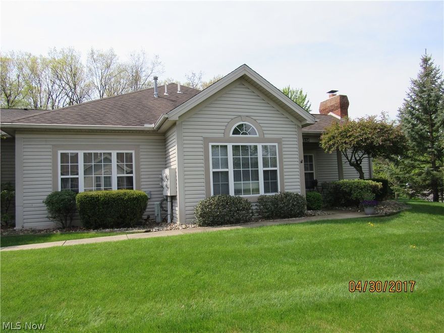 You won't want to miss this one!  Gated community  3 BR/3 Full Bths,  Peaceful, scenic view from patio.  Newer carpet throughout, new HWT, A/C Furnace.  Bathrooms freshly painted, new tile in guest  bathroom. Master BR has walk in closet.   All appliances stay.  2 car garage with extra storage.  Also includes a clubhouse and work out room.  Condo fee of $230 includes water, sewer and trash.  Landscaping and snow removal.