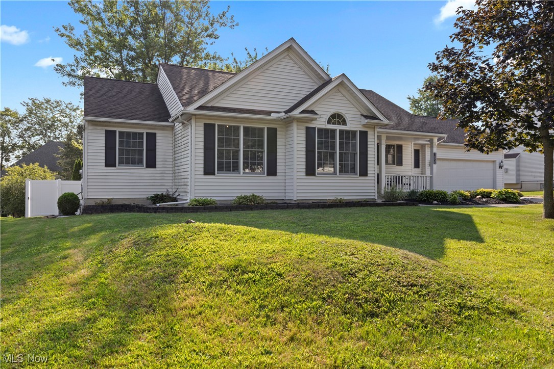 Welcome to this beautiful 3-bedroom, 2.5-bath home located 1050 Coopers Run in Amherst. This property offers fantastic curb appeal and plenty of space both inside and out. The main floor features a spacious, open concept living area with all new carpet, new paint, lighting fixtures, and door hardware throughout. The large master suite is equipped with a large walk-in closet and attached en suite, as well as a newly renovated main-floor bathroom. Convenient first-floor laundry adds ease to everyday living, and the kitchen comes complete with all appliances. Downstairs, the basement includes an egress window and half bath, offering great potential to be finished into additional living or entertaining space. Outside, you’ll love the fully fenced backyard with a privacy vinyl fence, perfect for pets and gatherings. Relax on the patio, back deck, or charming front porch. A gas generator hookup is also in place for peace of mind. This home is ideal for entertaining and everyday living, with a great layout and prime location close to all amenities. Don’t miss your chance to make it your own and schedule a showing today!