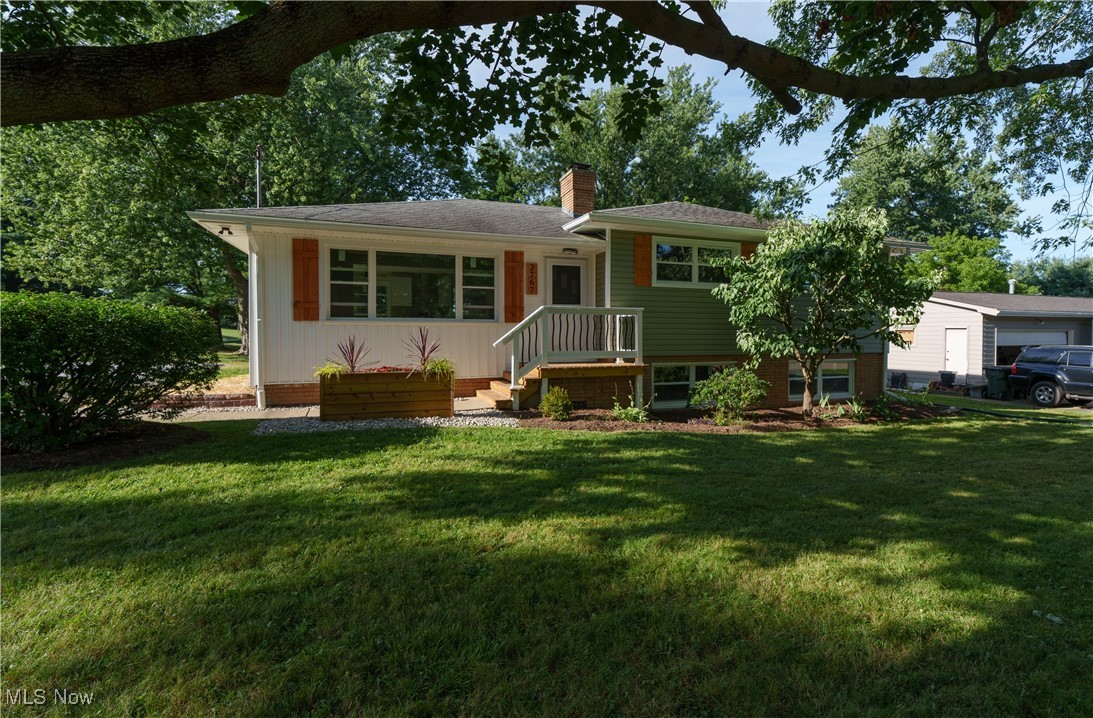 Welcome to 2767 Brouse St. NW, a stunning 4-bedroom, 2-bathroom home offering over 1,800 sq. ft. of completely renovated living space in the highly sought-after North Canton City School District. Every inch of this home has been thoughtfully updated, blending modern finishes with timeless comfort. Step into the heart of the home – a gorgeous kitchen featuring granite countertops, stainless steel appliances, a stylish tile backsplash, and a massive center island with bar seating perfect for entertaining or everyday meals. Luxury vinyl plank flooring flows seamlessly throughout the home, adding durability and contemporary style. The spacious family room showcases a beautiful stone fireplace and offers an abundance of extra living space. Each of the three bedrooms is generously sized, and both full bathrooms have been tastefully remodeled—one with a fully tiled shower, updated vanity, toilet, and flooring, and the other featuring fresh tile, wainscoting, and a brand-new vanity. Exterior upgrades include brand new siding and newer windows, giving this home excellent curb appeal and energy efficiency. Located in peaceful Lake Township with unbeatable proximity to shopping, dining, and commuter routes, this home truly has it all. Don’t miss your chance to own this move-in-ready gem in a prime location!