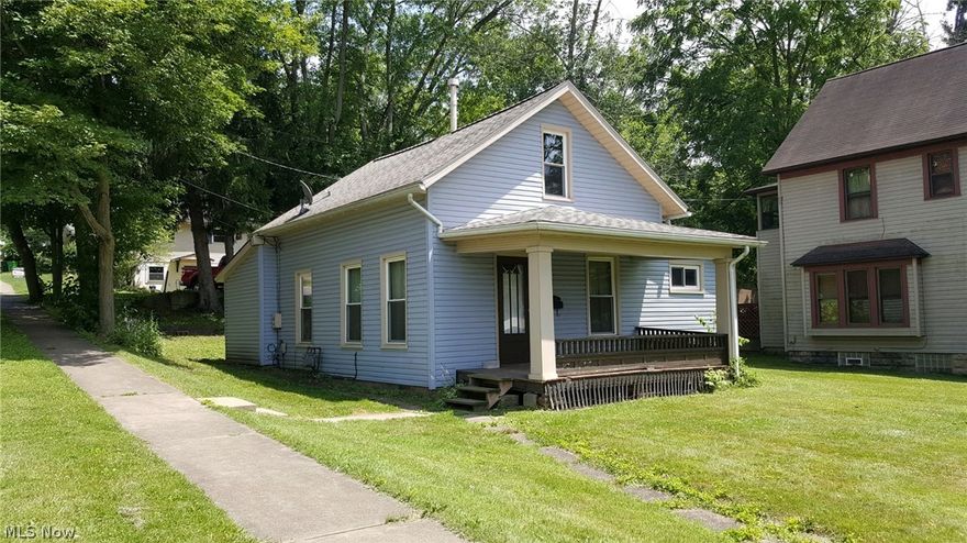 Why rent when you could have your own home. This is a 2 bedroom, 2 full bath, affordable home located on a corner lot with private parking on back of lot and also parking on street. Home has had some updates including newer siding, windows, and roof. This could also be a investment property for you as rentals are in demand right now.