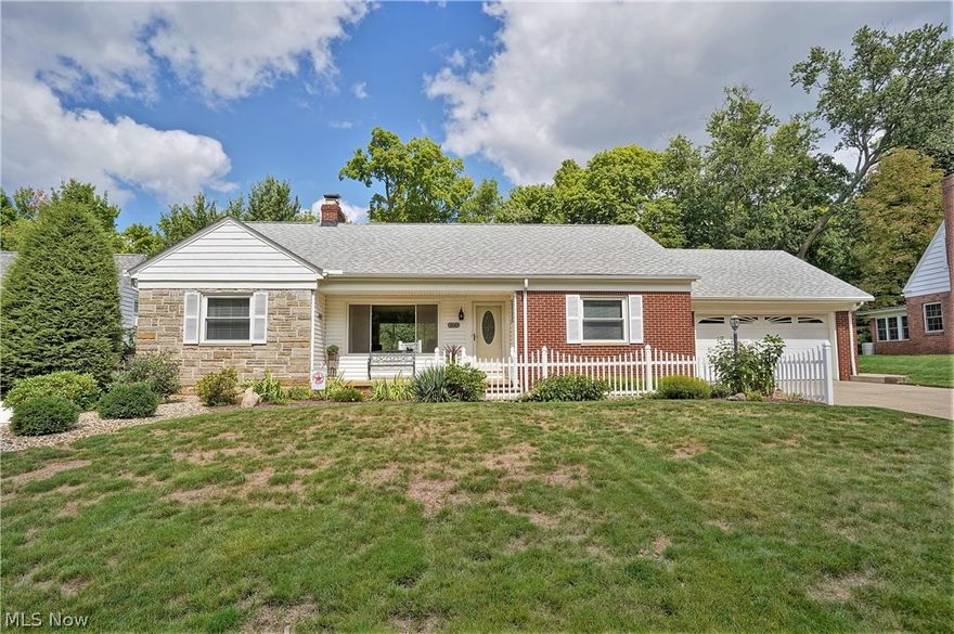 A beautifully maintained and updated ranch in Silver Lake with lake privileges is ready for you!  You will love all of the windows creating an abundance of light in the living/dining room area with sliders to the 3 season sunroom to enjoy the private backyard and gorgeous patio.  The updated kitchen offers Kraftmaid cabinets, granite counters, stainless steel appliances, tiled backsplash, recessed lighting and pantry.  The bedrooms are a good size and offer plenty of closet space.  The current owners use the 3rd bedroom as an office.   The lower level is partially finished with a wood burning fireplace and there's plenty of storage.    This property is beautifully landscaped with retaining wall, river rocks, stones, plantings, trees and patio privacy fence.  Recent updates include:  Hardwood floor in office refinished - 2022; New Garage Door opener & Nature Stone on front porch  - 2020; Kitchen flooring - 2019, AC - 2017, Updated Powder room - 2016.  Too many improvements to list - see