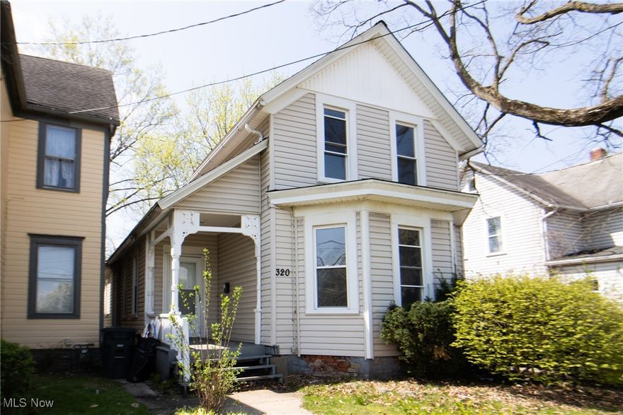 Investor opportunity! Welcome to this gem in Akron OH! A 3-bedroom, 1-bathroom, two-story Colonial home being sold as-is. This property is ready for some TLC and offers great potential with an estimated rental income of $1,200 per month once updated. The seller will not make any repairs. Optional property management is available and can coordinate rent-ready repairs and handle the leasing process, making this a truly hands-off investment. Buyers are encouraged to do their own due diligence, as all information provided is approximate. Bring your vision and turn this into a strong income-producing property!