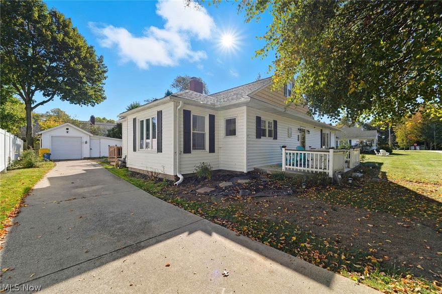 Step into the spacious and relaxing 2BR 2Bath home nestled in a tranquil and picturesque area near the lake in Ashtabula County. Explore GOTL, Historic Ashtabula Harbor, Ohio Wine Country, and much more, or lounge the day away around the fire pit in the backyard! Great charm throughout this fully furnished home near Lake Erie. Warm inviting colors, open floor plan, and an all season room to use as you see fit, even as an additional bedroom. Large front porch adorns the entryway to enjoy the lake breezes or meander to the back yard complete with a deck and patio, offering ample entertaining space. A detached garage along with an attached storage area helps to store all the important outdoor items. This is the ranch you've been looking for, close to everything to have things to do but also offers a relaxing retreat from the day's troubles.