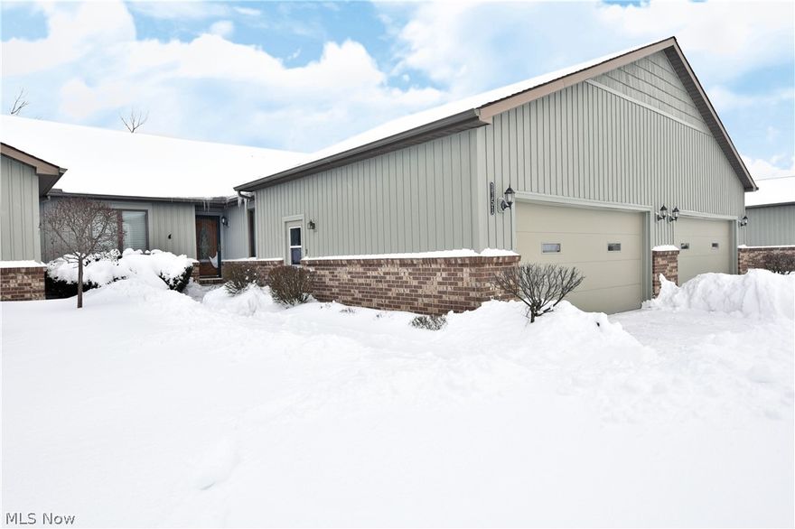 Have you been waiting for low maintenance living? Well, here it is! Welcome to 1151 Shadow Ridge Drive in Niles! This 2 bedroom, 2 full bath condo is waiting for you. Step inside thru the gorgeous, updated front door and into the welcoming foyer. To your right is a massive great room with vaulted ceilings and plush carpeting giving you a much sought after open concept feel. The great room also allows access to the private 3 season room. The kitchen is large enough for a second dining table and plays host to a pantry, tons of storage, ample prep space and has appliance that will remain! The master suite showcases a large walk-in closet, vanity and sink area, and a separate water closet. The second bedroom is just down the hall and is perfect for a guest room, home office, den, or whatever you can think of! A pocket door allows access to the main bath for convenience. A first floor laundry area joins additional storage to complete this level. The 2 car garage has beautiful NatureStone fl